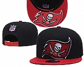 Buccaneers Team Logo Black Red Adjustable Hat GS,baseball caps,new era cap wholesale,wholesale hats